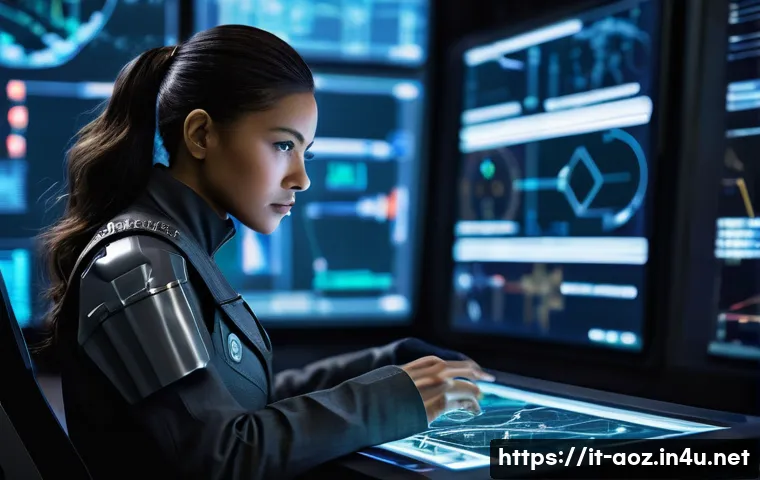 에이지오브제트 연구소 효율적 운영 - **Prompt:** A highly focused, determined female commander, dressed in a sleek, dark grey futuristic ...