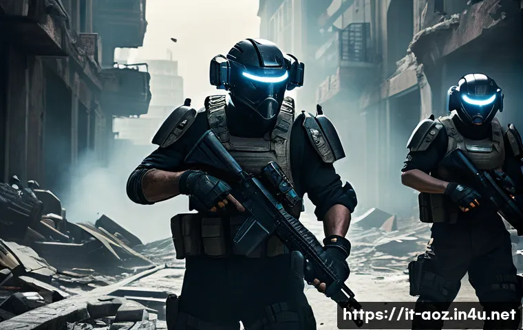 에이지오브제트 영웅 특성 조합 - **"The Unstoppable Offensive"**: A dynamic, cinematic scene in a post-apocalyptic urban environment,...