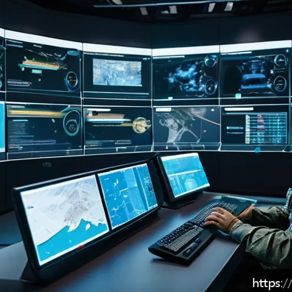 에이지오브제트 적정 레벨의 적 선택 - A detailed futuristic military command center with holographic maps and digital troop statistics dis...