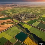 Home 18 에이지오브제트 희귀 자원 지도 - A detailed overhead view of a strategic game map zone rich in rare resources such as oil fields, rar...
